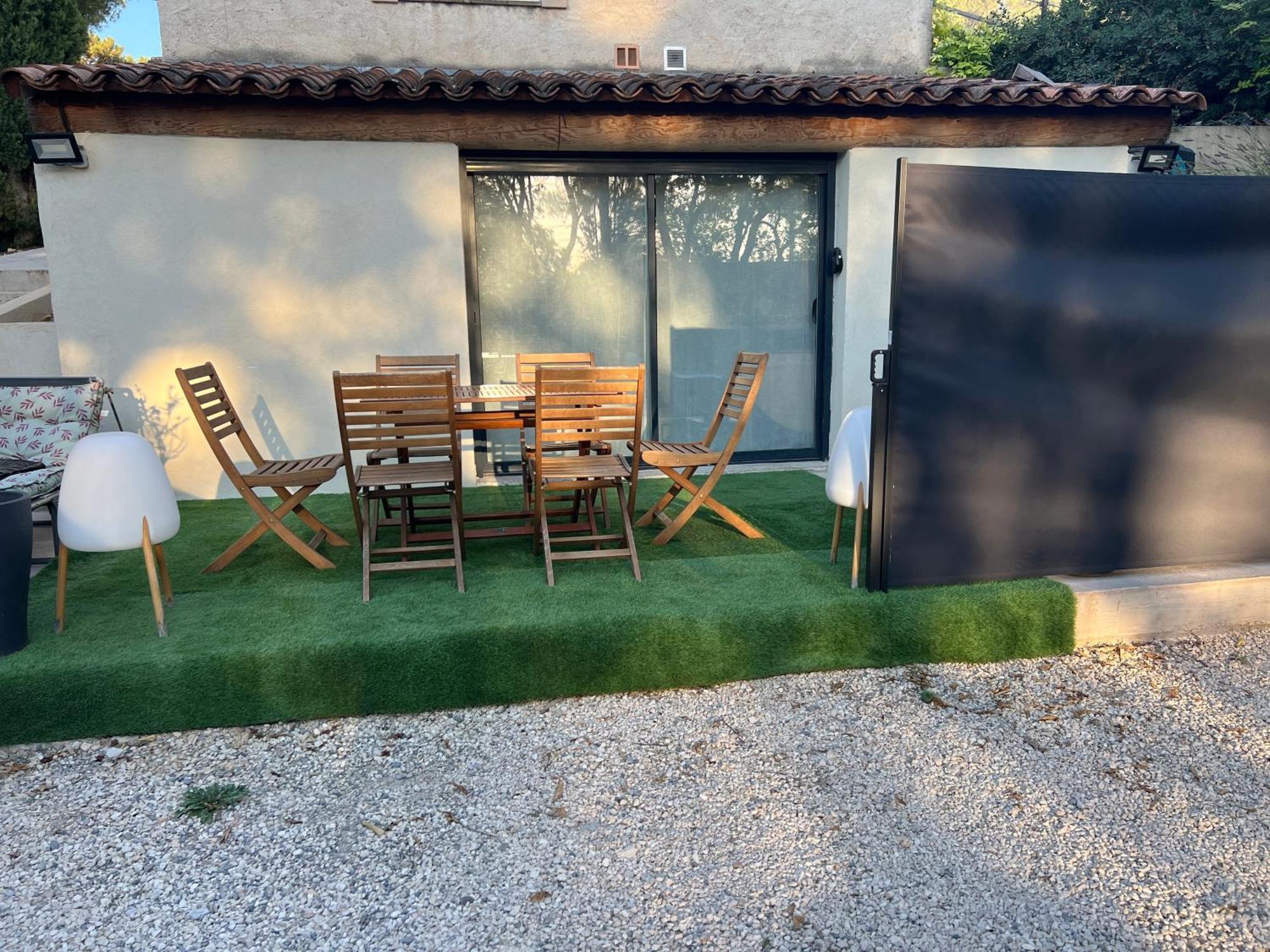 L'Escale Appartement Meyreuil Buitenkant foto